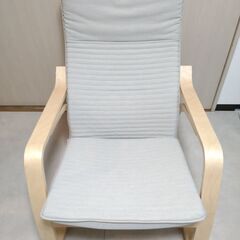 IKEA　ポエング　ロッキングチェア　クニーサ ライトベージュの画像