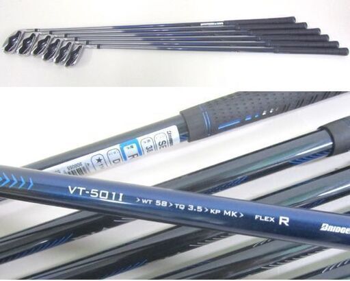 TOURSTAGE ViQ アイアンセット 6本 5-9/PW VT-501I ツアーステージ FLEX-R ブリヂストン BRIDG