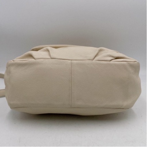 【A品】MARC JACOBS 2WAYバッグ レザー アイボリー A4