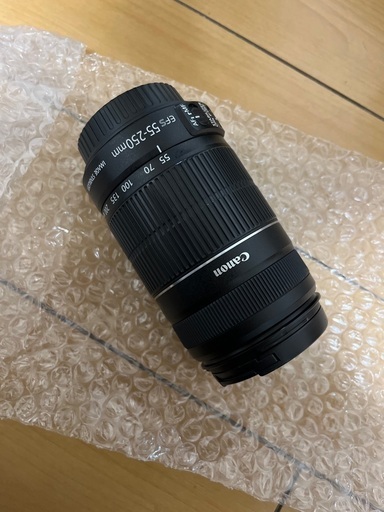 受け取り決まりました！canon 望遠ズームレンズ ジャンク品