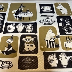 (受け渡し調整中)ムーミンキッチンマット 45×120cmの画像