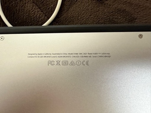 MacBook Air 13インチ Early 2015