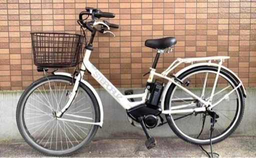 ヤマハ8,7ah 電動アシスト自転車 。バッテリー.充電器付