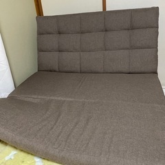 セミダブル　ローソファベッド