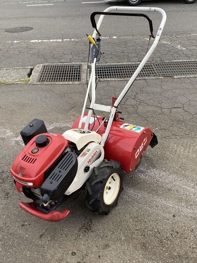 軽トラ貸せます 初期不良対応OK 整備済 爪程度良く かけ易いハッピースタート 耕運機 ロータ正/逆転 デフ付 5.7馬力 ロビン RC6600