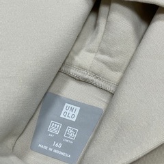 UNIQLOロングパーカー(160)＆レギンス(150)の画像