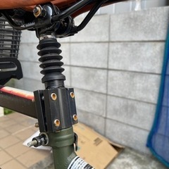 サイクルオリンピックのフリーパワー付き折り畳み自転車の画像