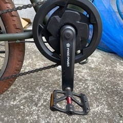 サイクルオリンピックのフリーパワー付き折り畳み自転車の画像