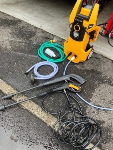 （取引中）RYOBI 高圧洗車機　