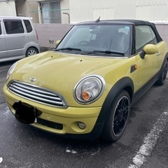 ミニクーパーコンバーチブル 2009年モデル MR16 レアなマ...