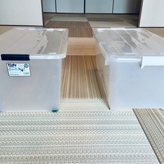 🌺週末引き渡し可🌺プラスチックケース2個セット　500円☆の画像