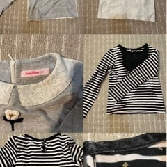 子供服140サイズ中心　まとめ売り20枚　パンパンチュチュ・ファミリア・ケイトスペード・GUなどの画像