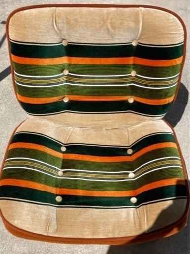 昭和レトロ/ビンテージ/シングルソファー