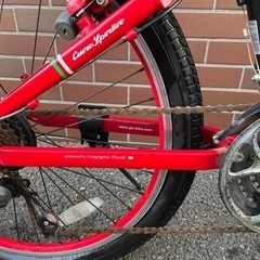 アルファロメオ ブラック 折りたたみ自転車 26インチ 18Speedの画像