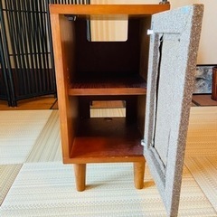 🌺ヴィンテージスピーカー調ブックシェルフ　収納🌺の画像