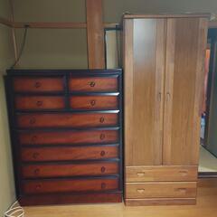 【愛知】和・洋タンス 1竿500円