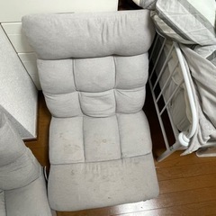 座椅子　２つセット　ニトリ　2022年購入品　の画像