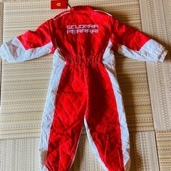 🌺週末引き渡し可🌺未使用　フェラーリ公式　レーシング　キッズ　スーツ☆の画像