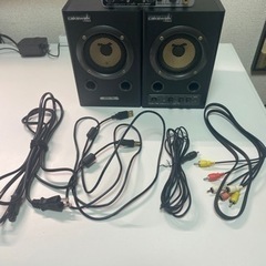 モニタースピーカー　オーディオインターフェースの画像