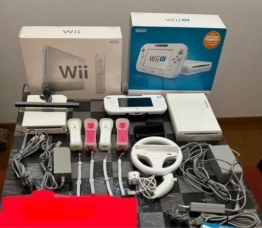 wii本体＆wiiU本体まとめ売り！