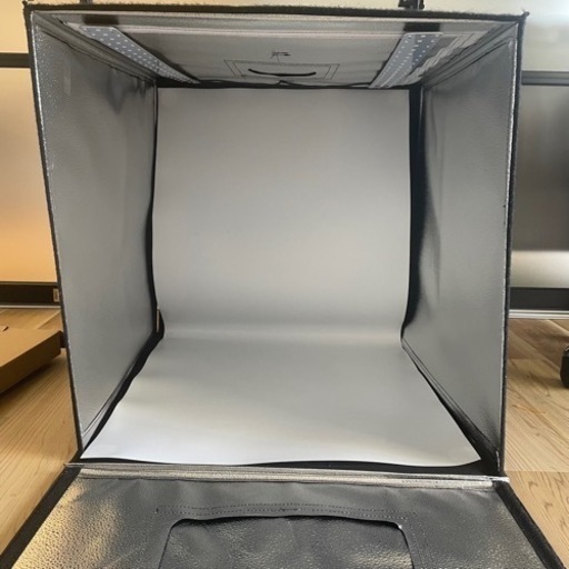 カメラ　ボックス　撮影　メルカリ　フリマ　照明　色紙　自宅　60cm