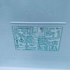 ✨2017年製✨ 1823番 シャープ✨冷凍冷蔵庫✨SJ-W352C-W‼️