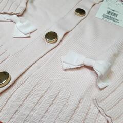 Barbie 👧 S 115-125㌢ カーディガン『タグ付未使用品』の画像