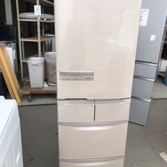 配送可能　日立 HITACHI R-K42D T [ビッグ＆スリム60 冷蔵庫（415L） 右開き5ドア ソフトブラウン]