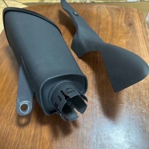 新型カタナ(2019-20年式)マフラーおよびヒートガード