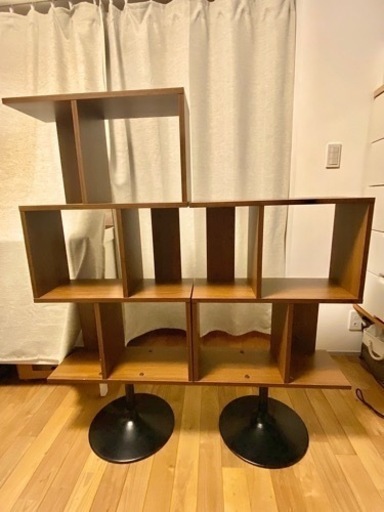 最終値下げ！美品 シェルフ2個セット　オシャレ　飾り棚