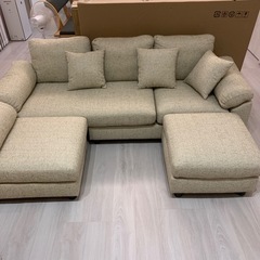 新品3人がけソファーの画像