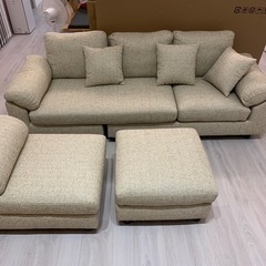 新品3人がけソファーの画像