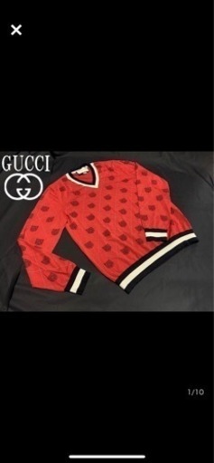 グッチ　GGタイガー総柄　カットソーL