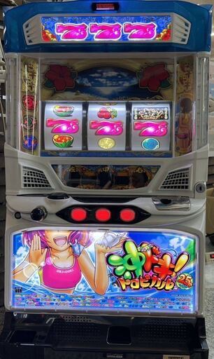 【パチスロ実機】アクロス★沖ドキ！トロピカル-25【コイン不要機付】