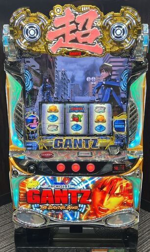 【パチスロ実機】エフ★GANTZ極 THE SURVIVAL GAME【コイン不要機付】