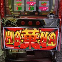 パチスロ実機】パイオニア☆SスーパーハナハナV1-30【コイン不要機付】