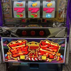 パチスロ実機】パイオニア☆華祭（SハナマツリSP）【コイン不要機付】