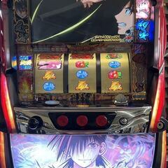 【パチスロ実機】ニューギン★烈火の炎 ～Flame of Recca～【コイン不要機付】の画像