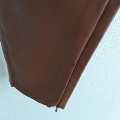 レザーパンツ　レディースの画像