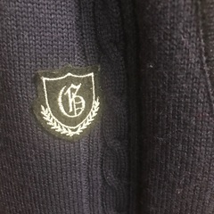 蒲郡高校　ニット　ベスト　美品の画像