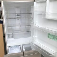 配送可能　日立 HITACHI R-K42D T [ビッグ＆スリム60 冷蔵庫（415L） 右開き5ドア ソフトブラウン]の画像