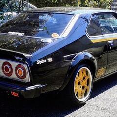 スカイラインジャパン☆後期☆HGC211改☆GT-TURBO仕様☆L28E.AT.PS.PW.AC.Rディスク.OF.車高調.外マフラー.フル公認極上車☆次回車検令和5年8月☆自動車税込みの画像