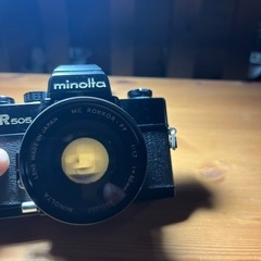 ジャンク　Minolta SR505 50mmレンズ付き　一眼レフカメラの画像