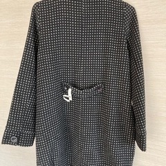 黒ドットコート　Mサイズの画像