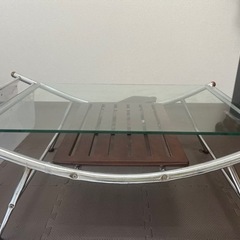 ガラス板テーブル