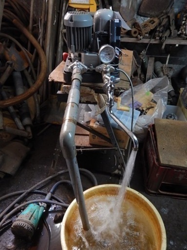 【中古】川本 ポンプ ソフトカワエース NF2-250S 50hz60hz共用 100V （0973411）