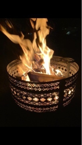 FUTURE FOXナバホ柄　焚火台