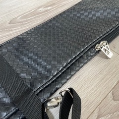 竹刀袋 レザー編み込み の画像