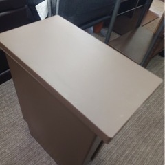 ゴミ箱　20L   ペダルペール　ブラウン　中古