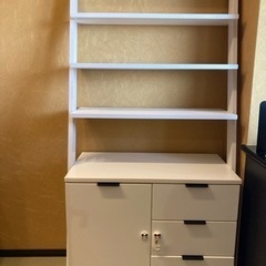 ニトリの白い棚　お譲り致します
